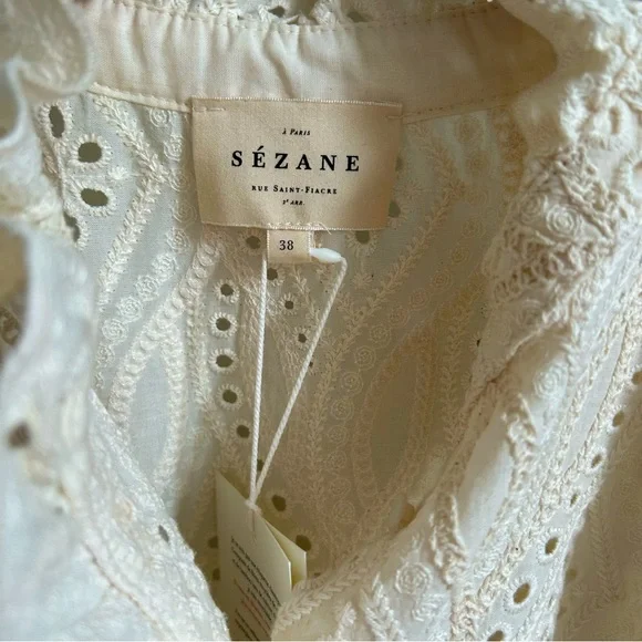 🇫🇷 Sézane Dalhia Blouse - Picture 8 of 10